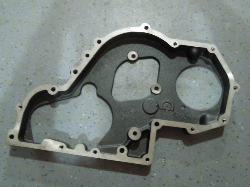 Timing gear chamber seat