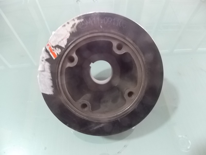 Shock absorber and additional pulley-2