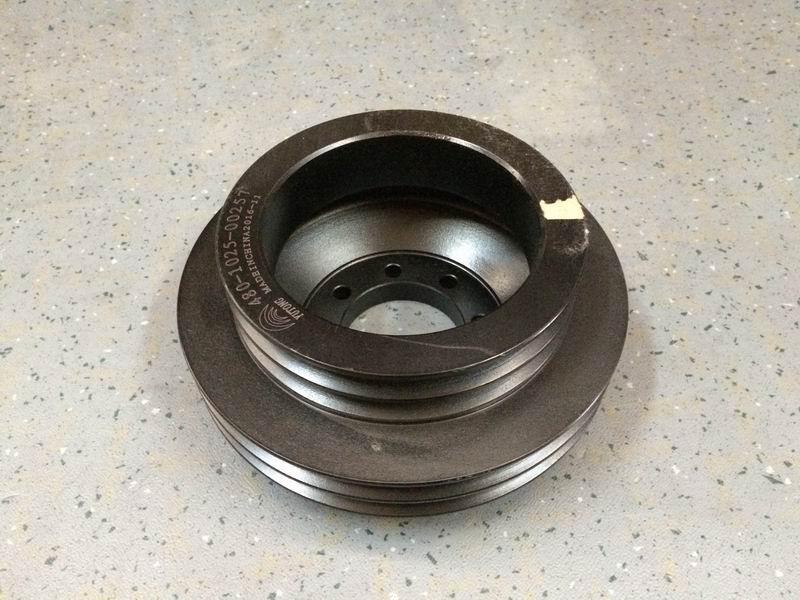 Crankshaft pulley, A series, 2B+2B, 250+190-2