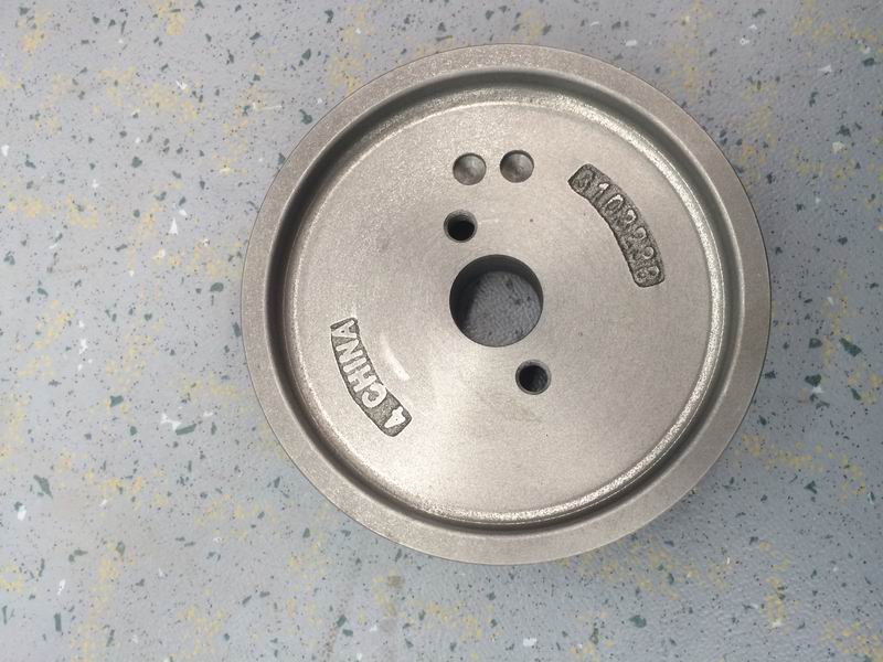 Accessories drive pulley; 2 holes-1