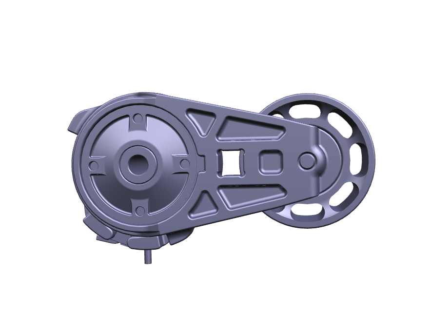 Belt tightening wheel