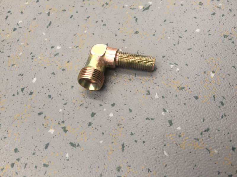 Clutch type right angle connector (end M12*1.5 card M20*1.5)