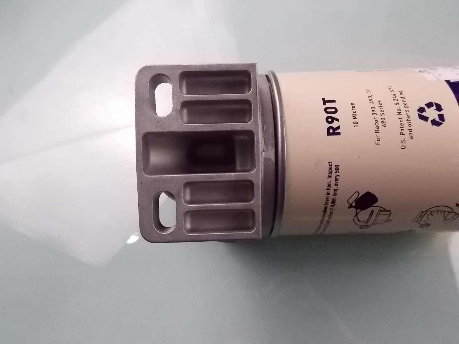 Fuel filter (341L/h, 10#m, Parker)-2