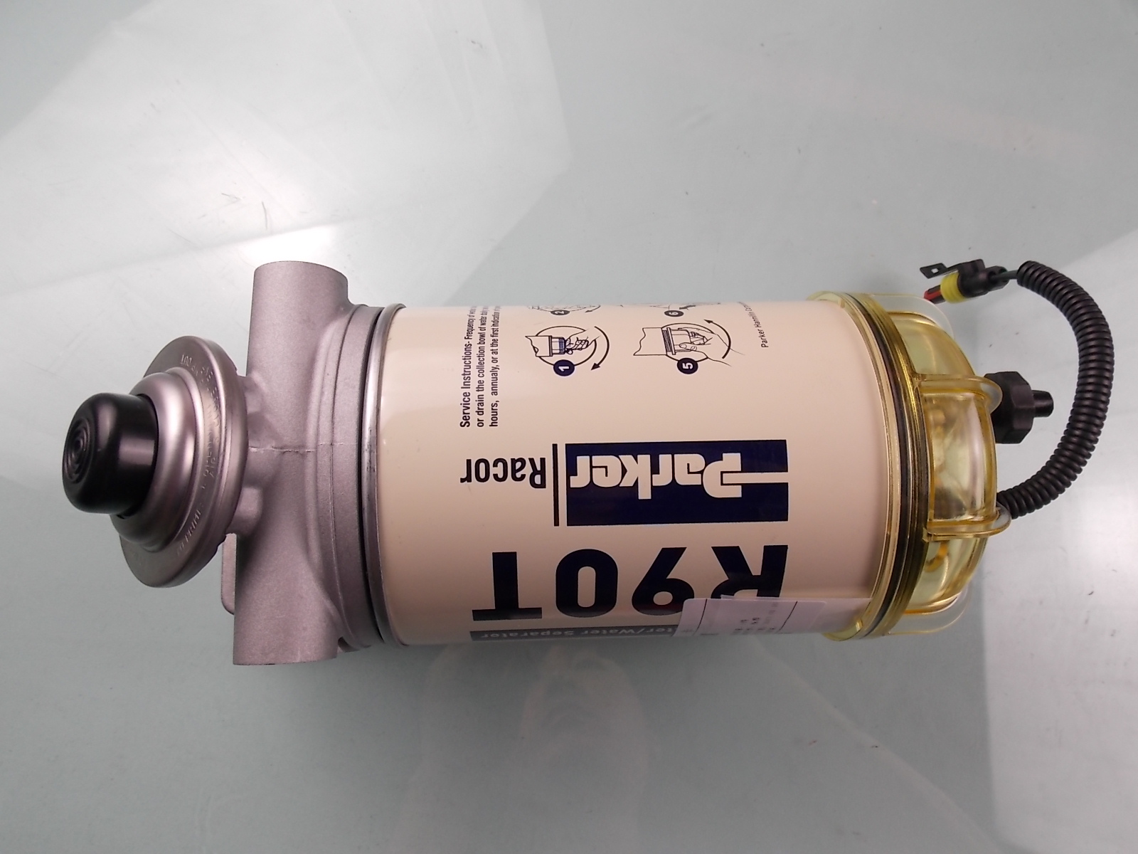 Fuel filter (341L/h, 10#m, Parker)-3