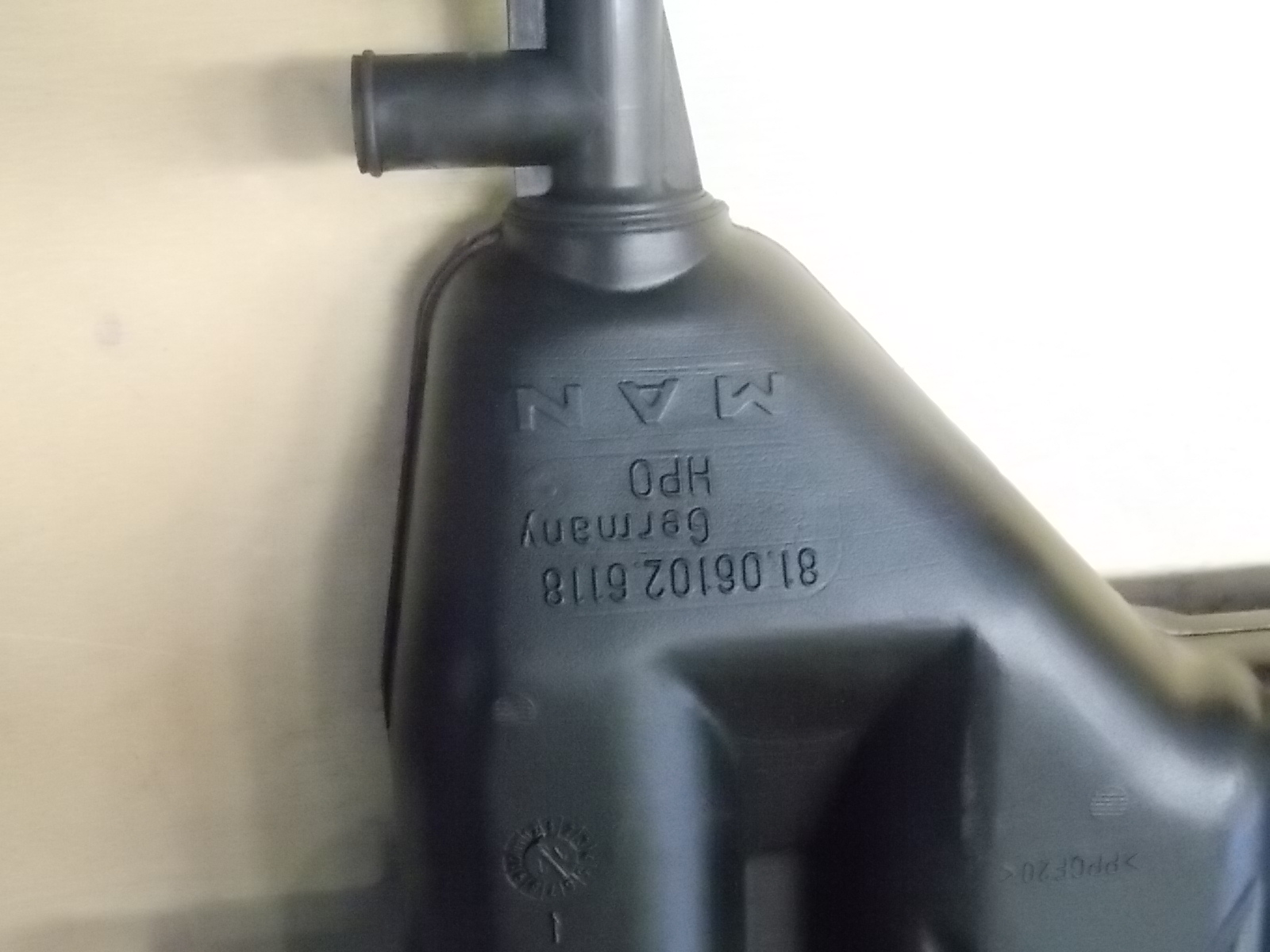 D Expansion tank; MAN A55-5