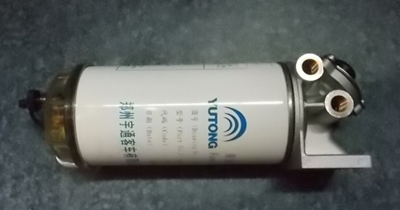 Fuel filter, 420L/h, 10μm, manual pump oil-1