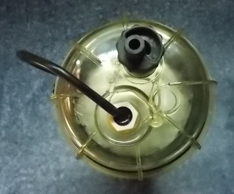 Fuel filter, 420L/h, 10μm, manual pump oil-2