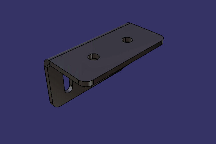 Fuel tank bracket support