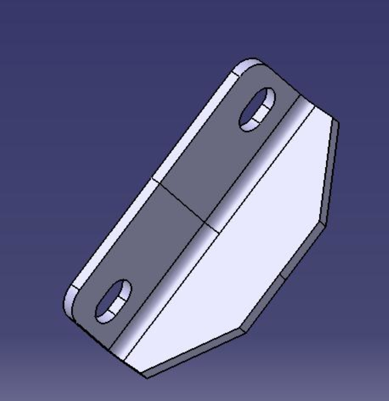 D Fuel tank bracket (6117HE Airport Bus, 112132)(20)