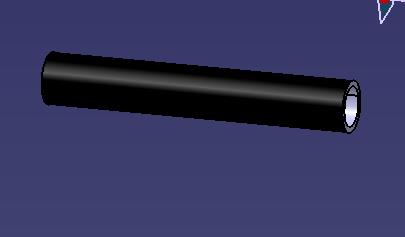 Fuel tank connection hose (Φ35, L=270)-1