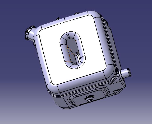 Fuel tank, 100L, L520H545W450, A1TM-1