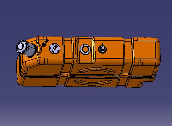 Fuel tank (100L1040H540W225R40B1TM-66)