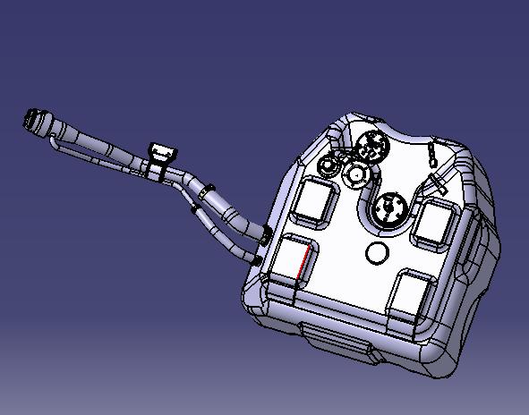 Fuel tank, 90L, L640H337W625, A0TMTX/66