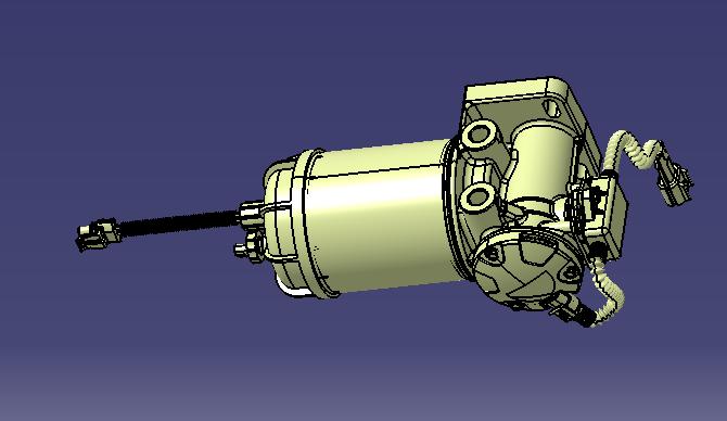 燃油滤清器,227L/h,10μm,电动泵油-1