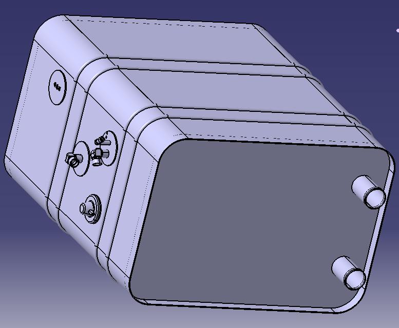 Fuel tank, 140L, L680H600W410, C1/66-1