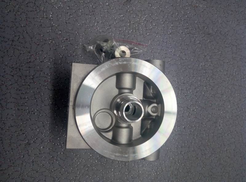 Fuel filter base (including hand oil pump)