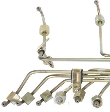 High-pressure oil pipe; one set of whole machine; contains 6 pieces; can be used for 1104-01517 generations-1