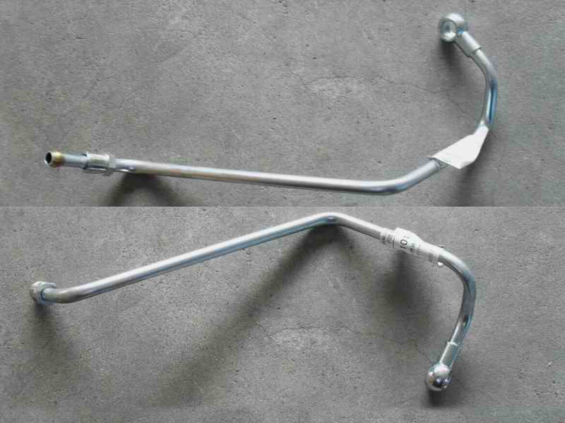 Fuel oil pipeline; oil pump to filter