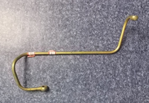 Fuel common rail pipe return pipe