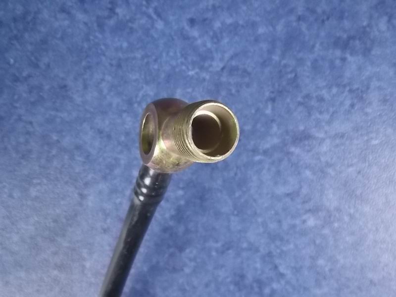 Fuel injector return pipe-1