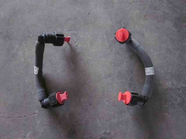 Fuel oil pipe; gear pump to filter; 1104-02291 generation