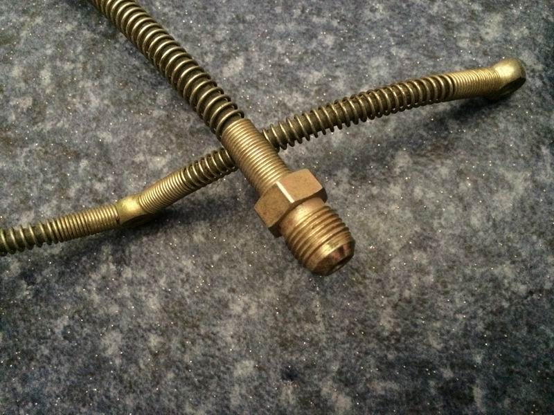 Fuel injector return pipe-1