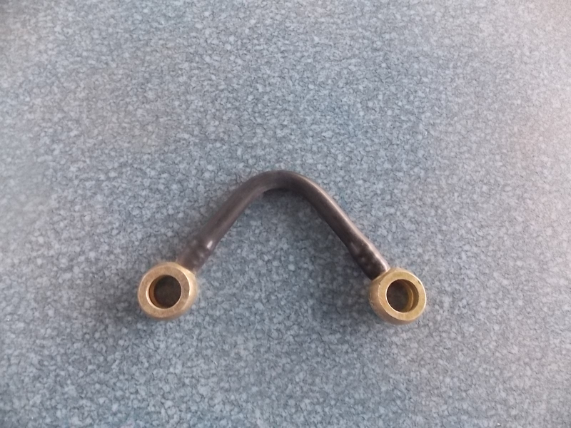 Oil pipe; diesel filter to preheating solenoid valve