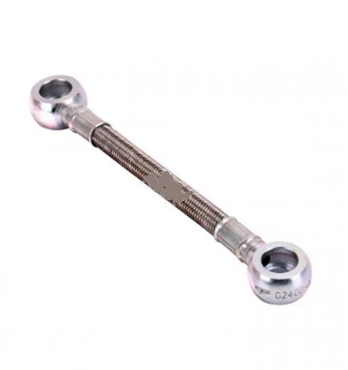 Oil injection pump oil spill pipe