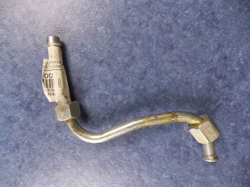 Fuel oil pipeline; diesel filter to fuel injection pump-1