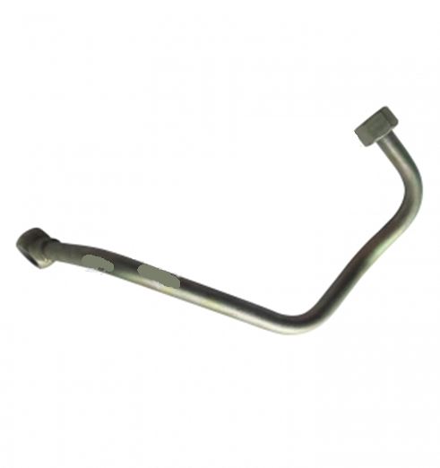 Oil injection pump oil spill pipe