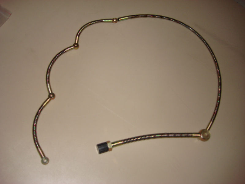 Fuel injector return pipe; can be replaced by 1104-01990