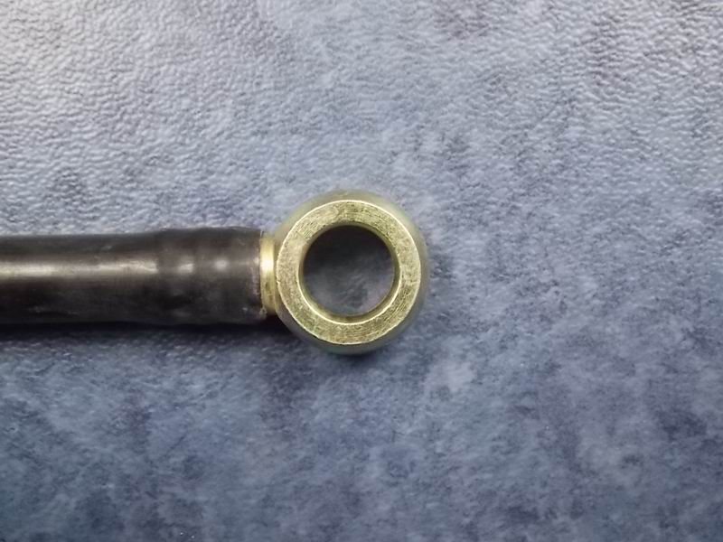 Fuel oil pipeline; fine filter to fuel injection pump