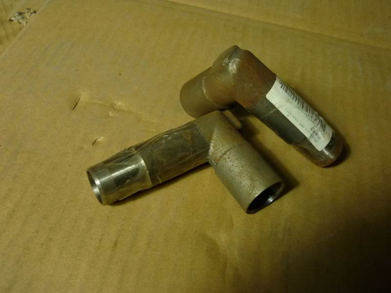 Supercharger oil return bend pipe-1