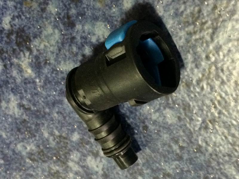 Quick plug connector, female, Φ9.89 Quick plug-Φ10*1.0