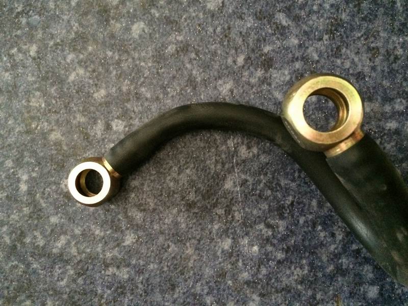 Маслопровод (распределитель топлива к ЭБУ)-1