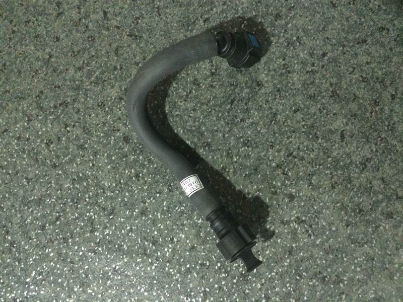 Fuel oil pipe; control connector to gear pump