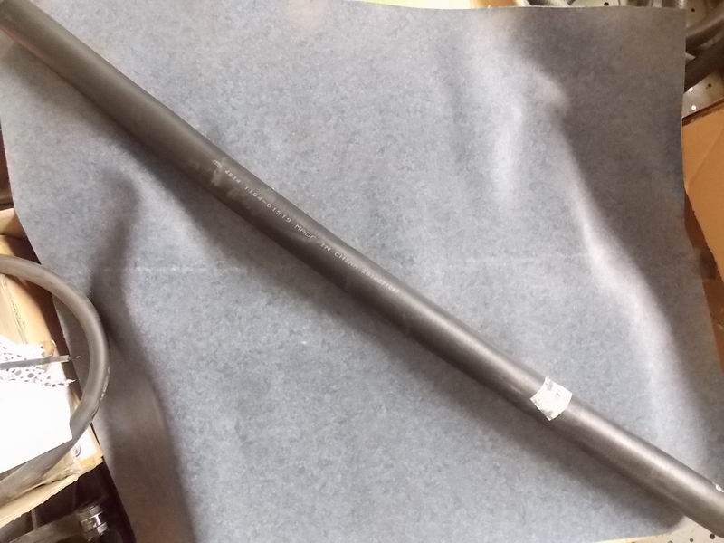 Multi-fuel tank connection hose, Φ50, L=1220, direct