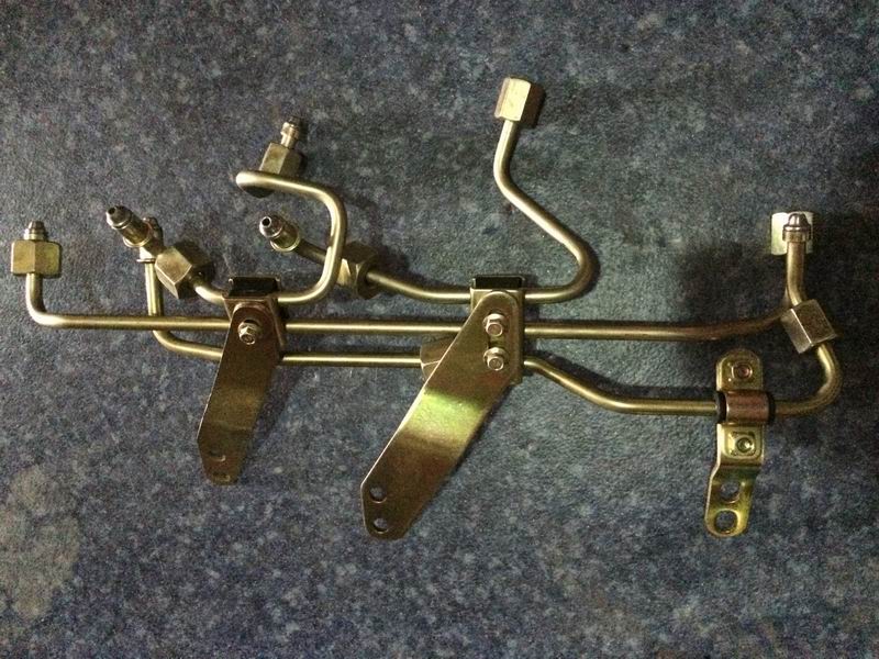 High pressure oil pipe; one set of whole machine; contains 8 pieces