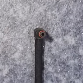 Fuel injector return pipe-1