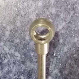 Oil injection pump oil inlet pipe; diesel filter to oil injection pump-1