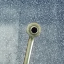 Oil injection pump oil inlet pipe; diesel filter to oil injection pump-2