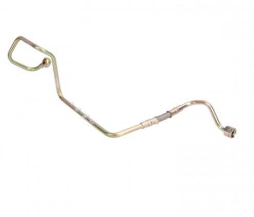 Hand oil pump to fuel distributor oil pipe