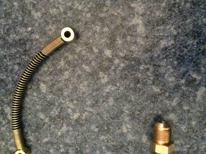 Injector diesel return pipe-1