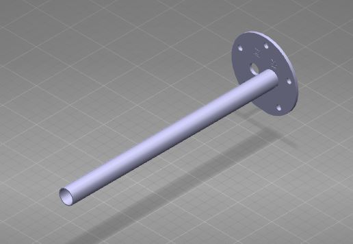 Air heat suction pipe (Youlutong) Φ66JR-260 12V