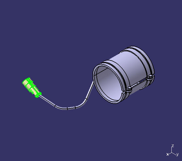 Нагреватель фильтрующего элемента, D 80 , Ч 90 , 12V