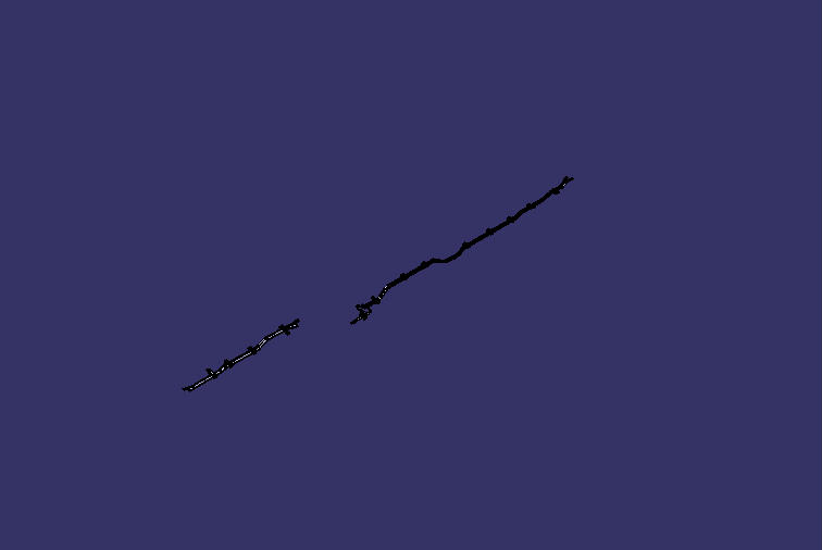 Fuel pipe, metal, complete set, quick plug connector (GM engine)