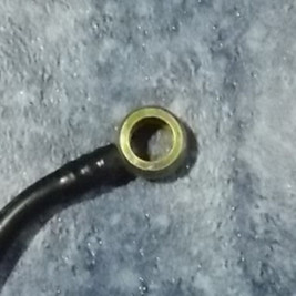 Fuel injector return pipe-2