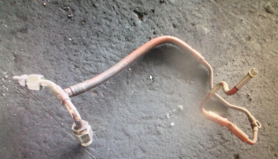 Детали трубки возврата топлива