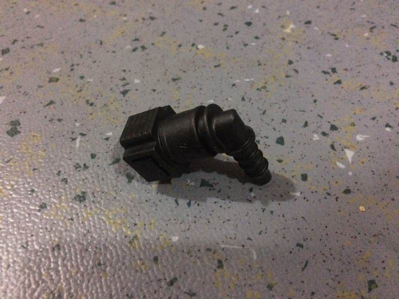Quick plug connector, female, Φ7.89-Φ8*1.0-2