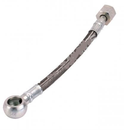 Oil injection pump oil spill pipe